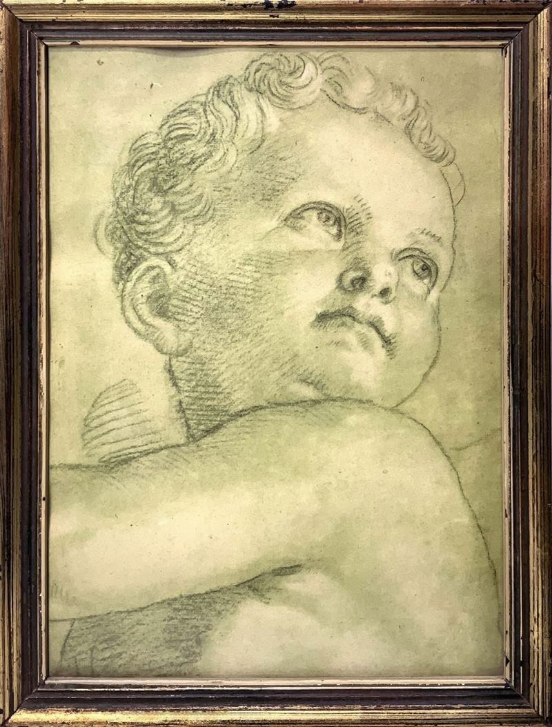 Stampa Raffigurante Volto di Bimbo