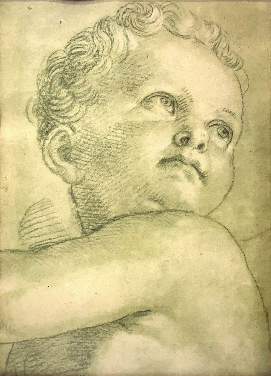 Stampa Raffigurante Volto di Bimbo