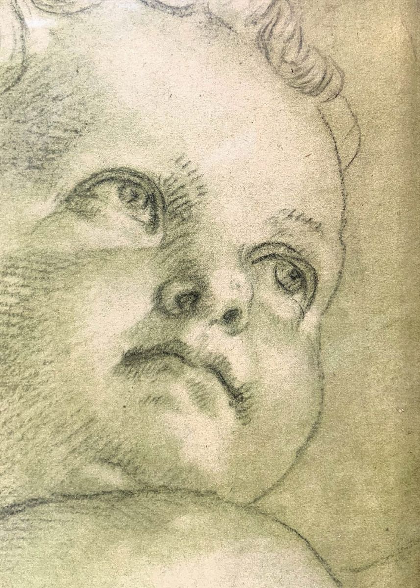 Stampa Raffigurante Volto di Bimbo