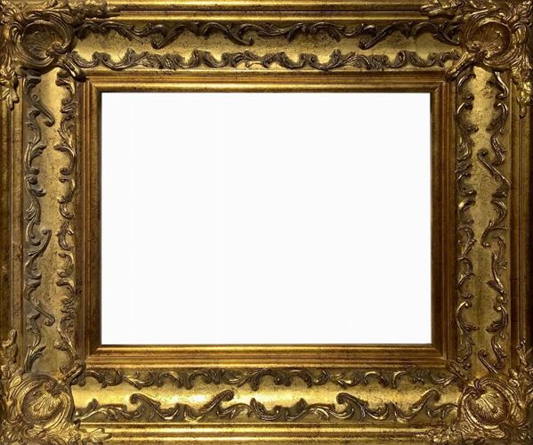 Cornice, XX secolo. Misure interne cm 40x50, misure esterne cm 65x74