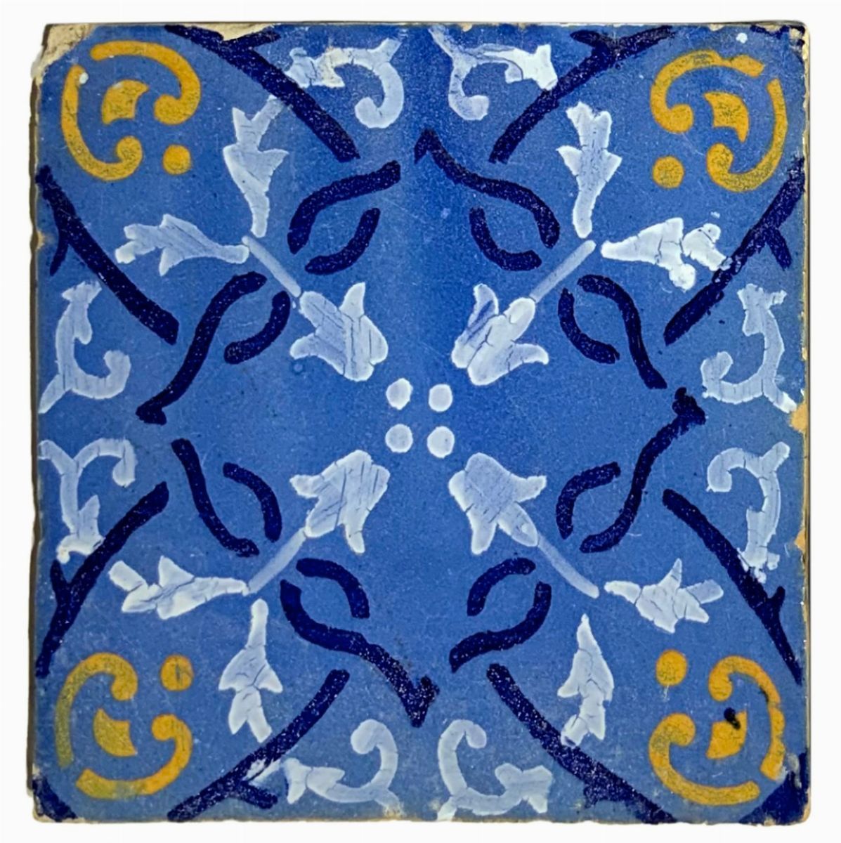 90 piastrelle in ceramica siciliana di Santo Stefano di Camastra (90 piastrelle)